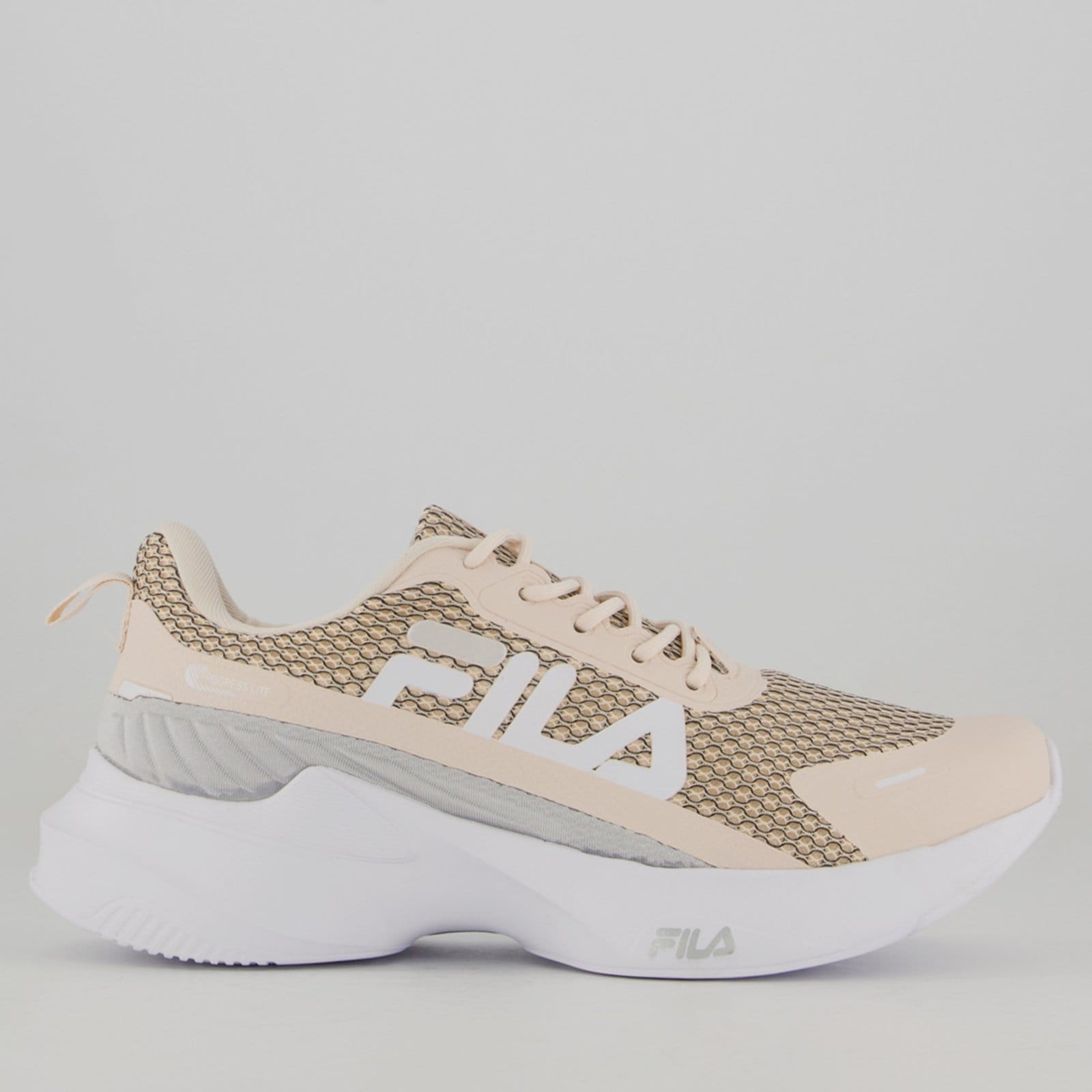 Tênis Fila Progress Lite Feminino e Cinza