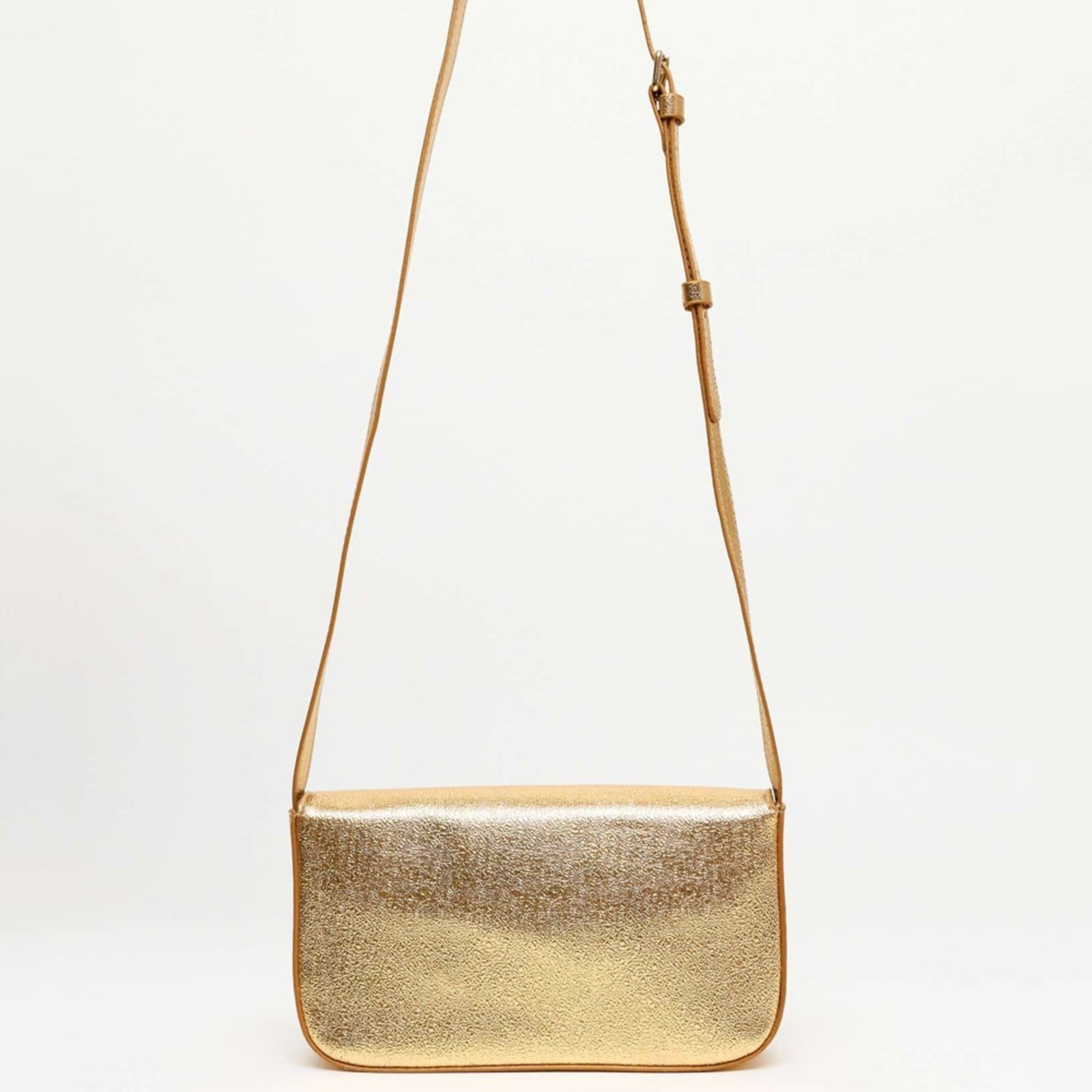 Vista 2 Bolsa Crossbody Easy Lança Perfume Pr26 Feminino Easy Lança perfume dourado