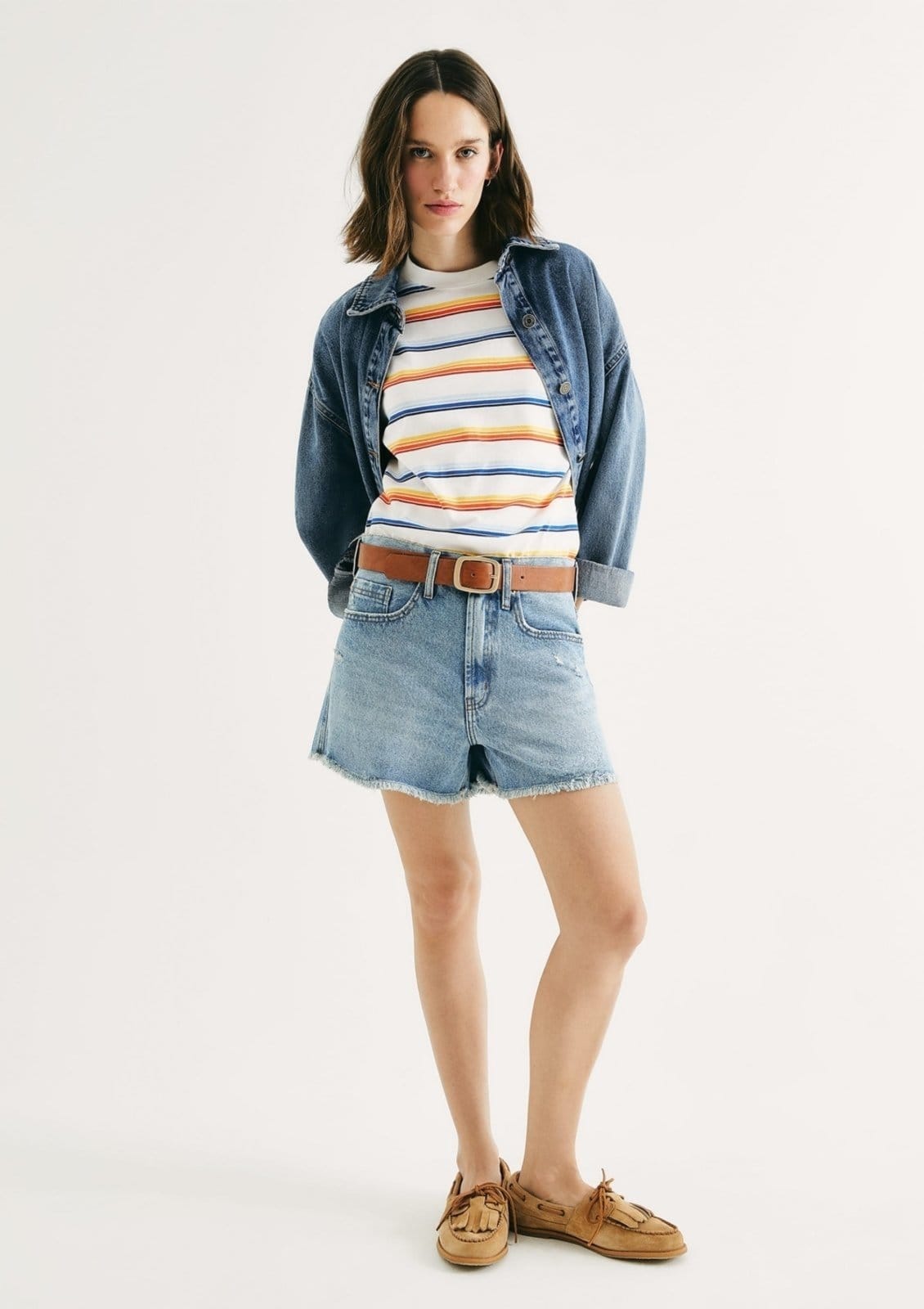 Shorts Jeans Feminino Reto Curto