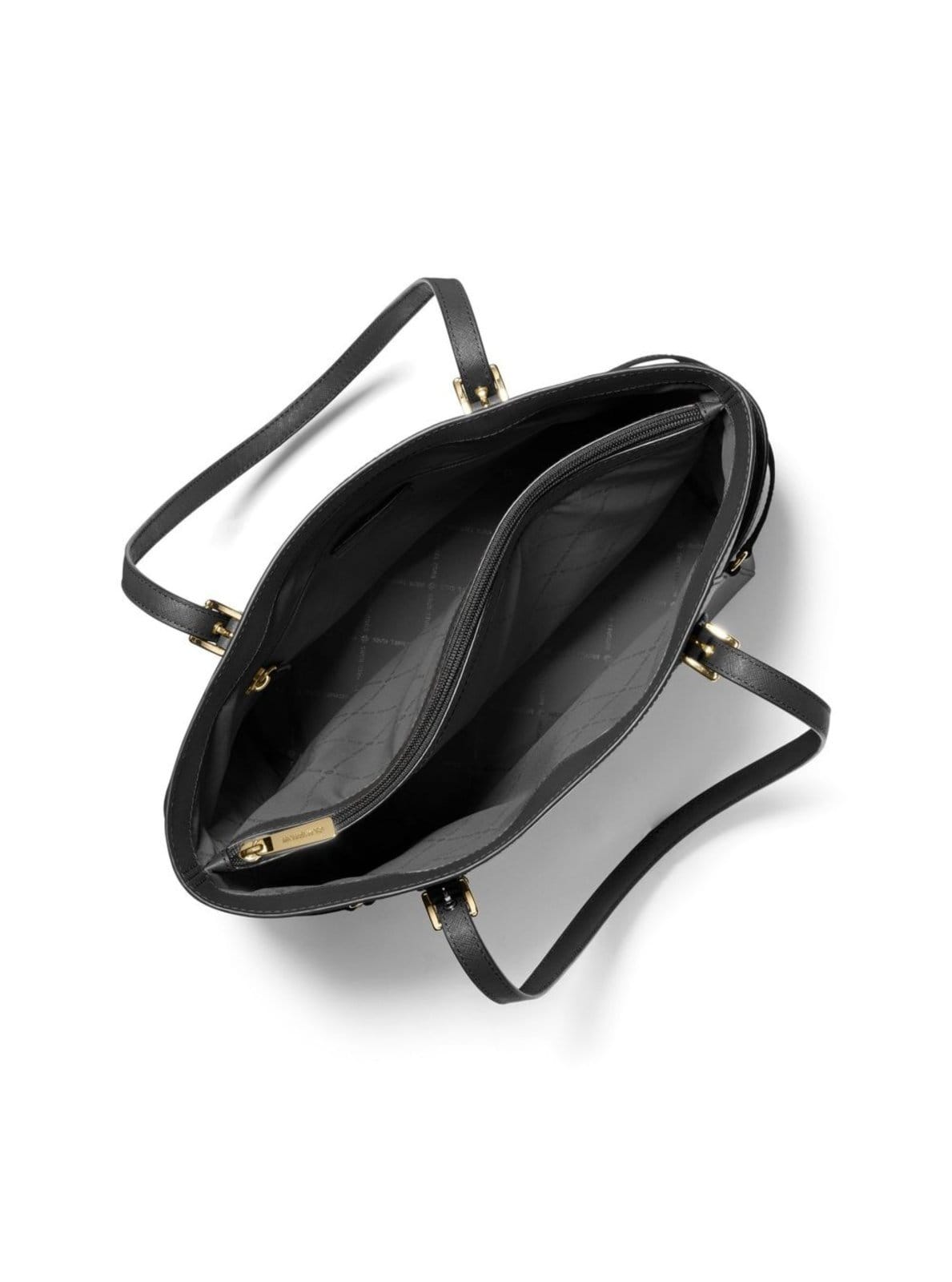 Vista 2 Bolsa Tote Voyager Grande De Couro 35S5GV6T7L001 Michael Kors preto