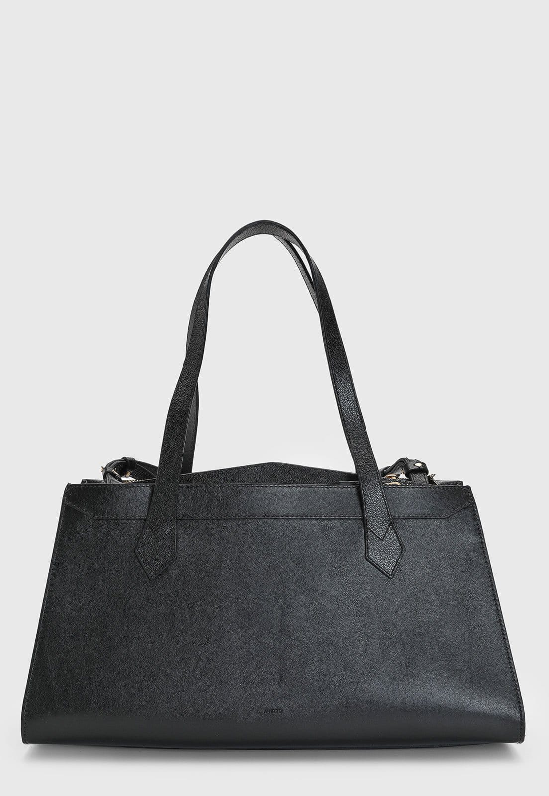 Bolsa Feminina Arezzo Grande Couro Preta