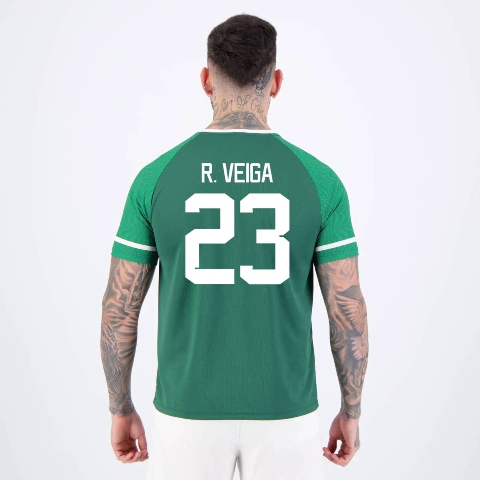 Camisa Palmeiras Verdão R. Veiga 23 Escudo