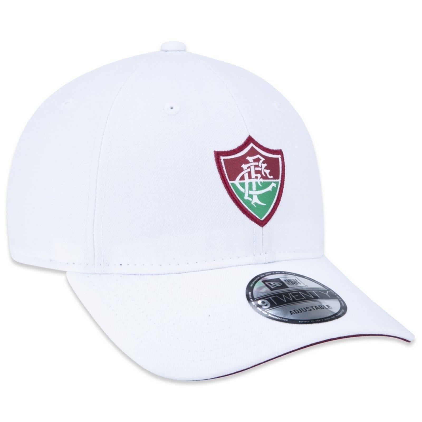 Vista 2 Boné New Era 9twenty Strapback Fluminense new era branco