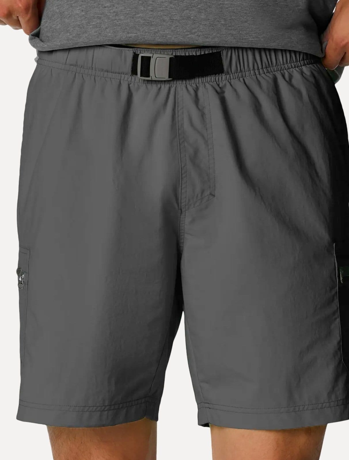Vista 2 Bermuda Columbia Masculina Cargo Mountaindale Escuro Columbia cinza