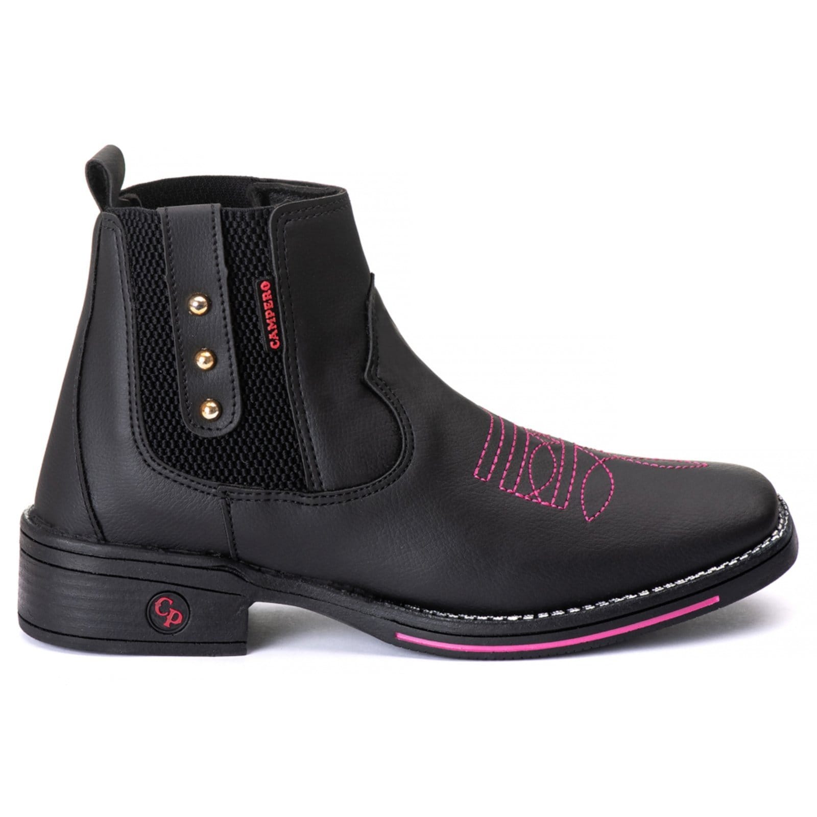 Bota Botina Campero Cano Curto