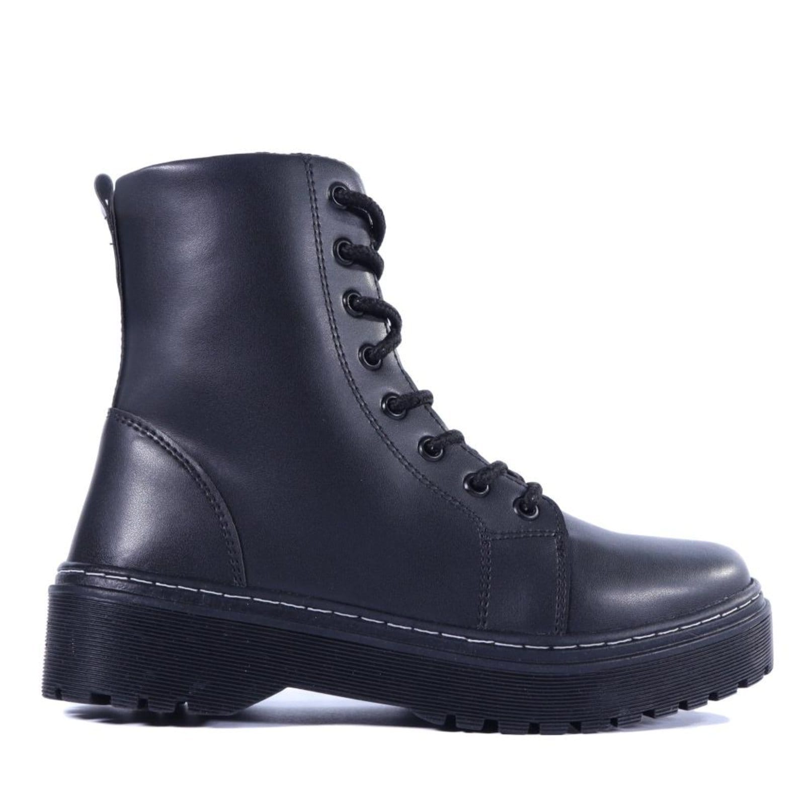 Bota Coturno Feminino Zariff 7000 Preto
