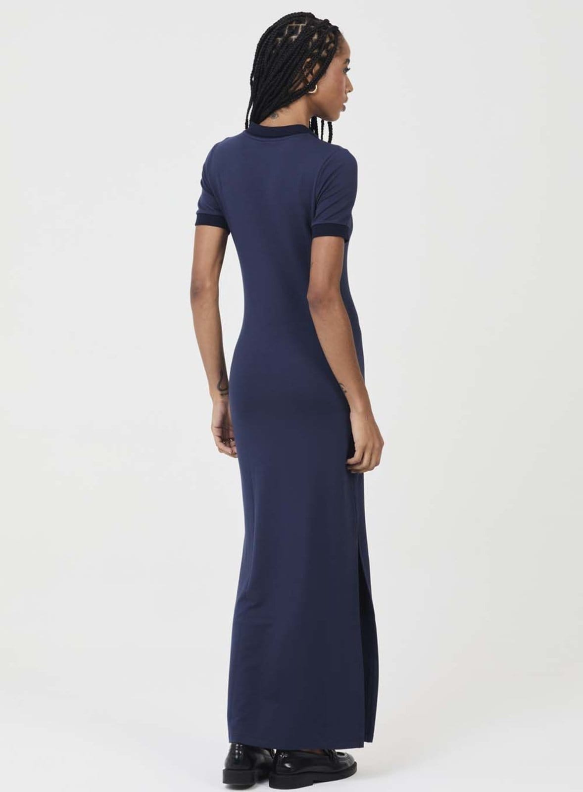 Vista 2 Vestido Midi Slim Estilo Polo Colcci CLC Olympic Colcci CLC azul