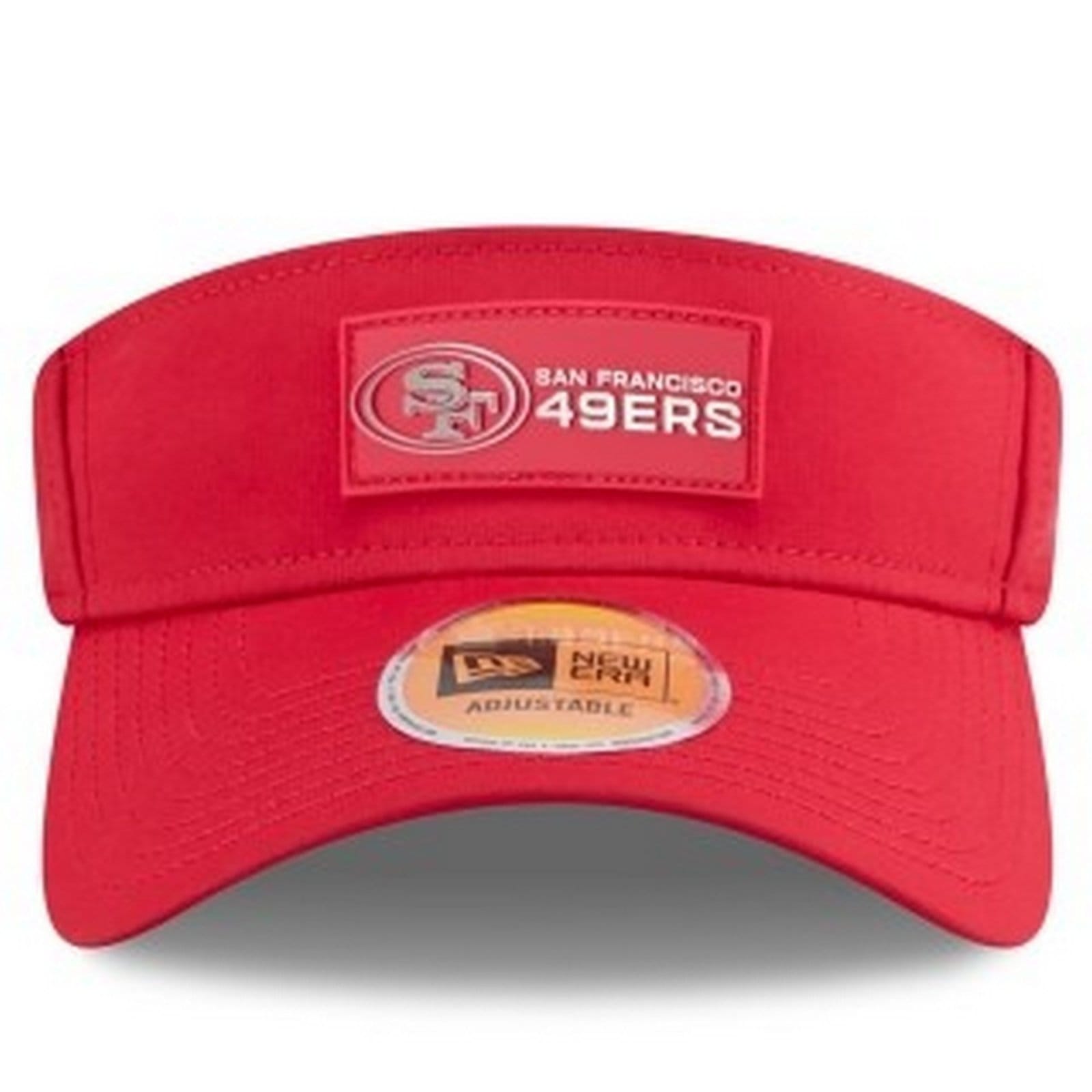 Vista 2 Headwear New Era Viseira San Francisco 49ers new era vermelho