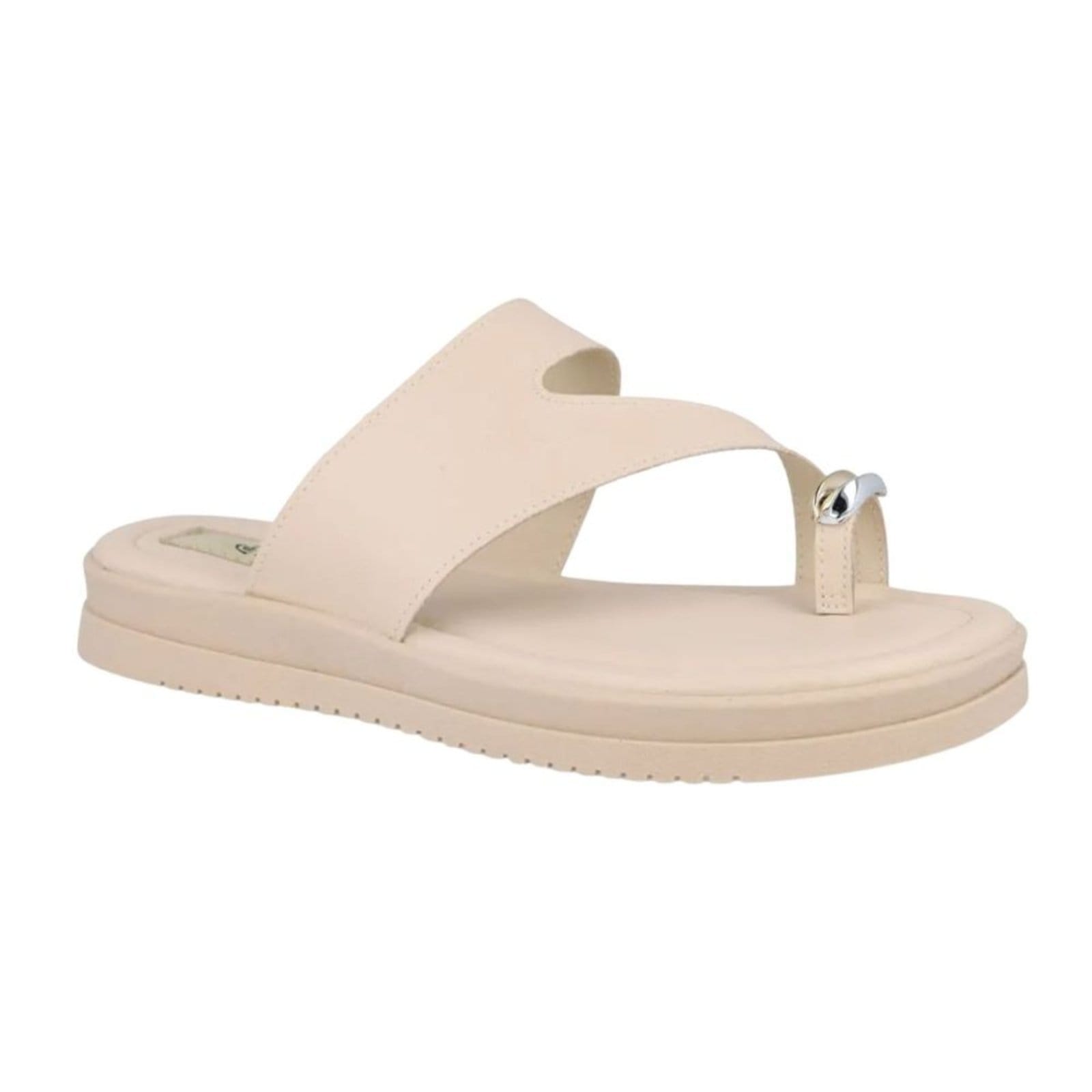 Vista 2 Tamanco Feminino Papete Mississipi Bege MISSISSIPI branco