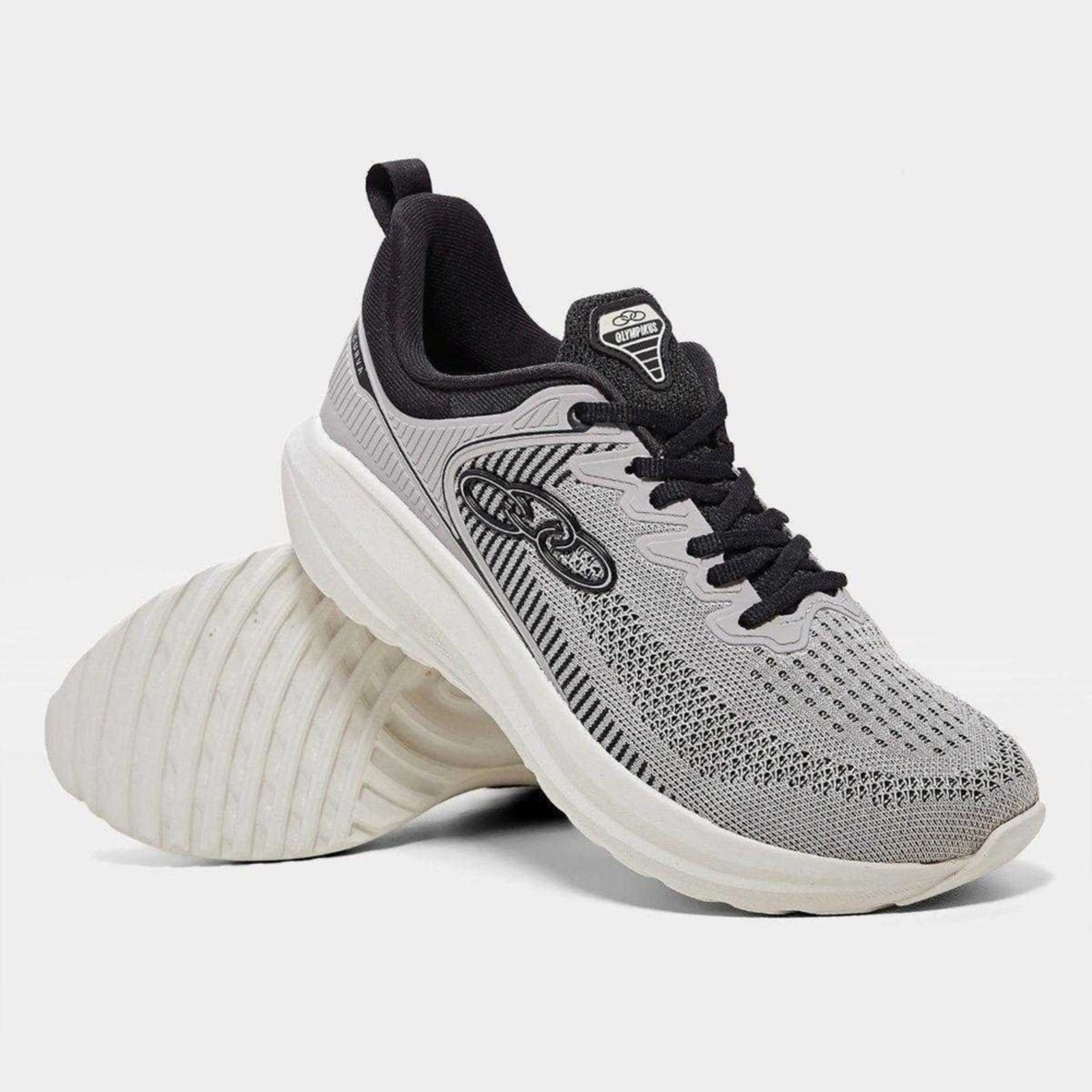 Vista 2 Tênis Masculino Olympikus Curva OLYMPIKUS cinza