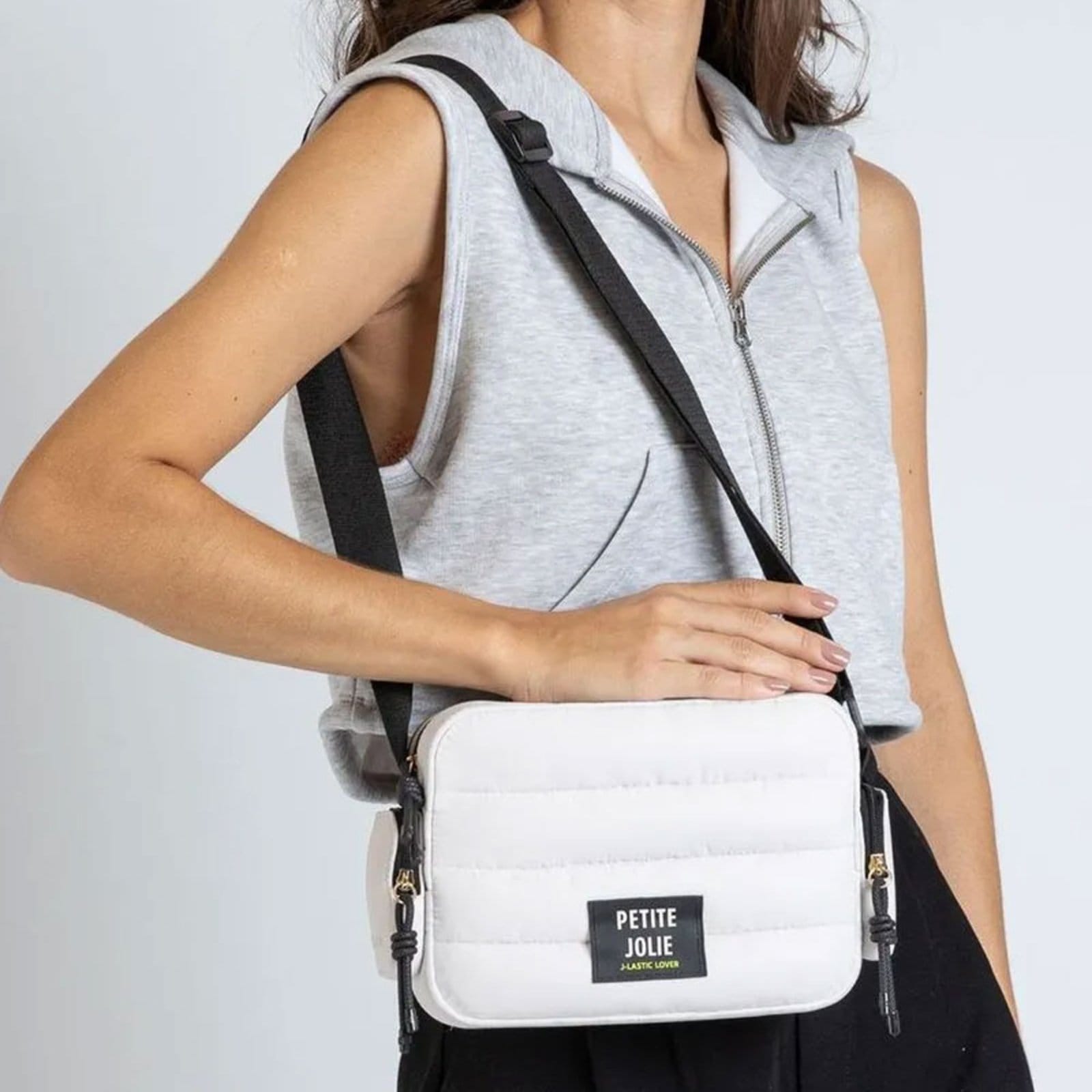 Vista 2 Bolsa Feminina Hobby White Petite Jolie PJ11126 Petite Jolie branco white