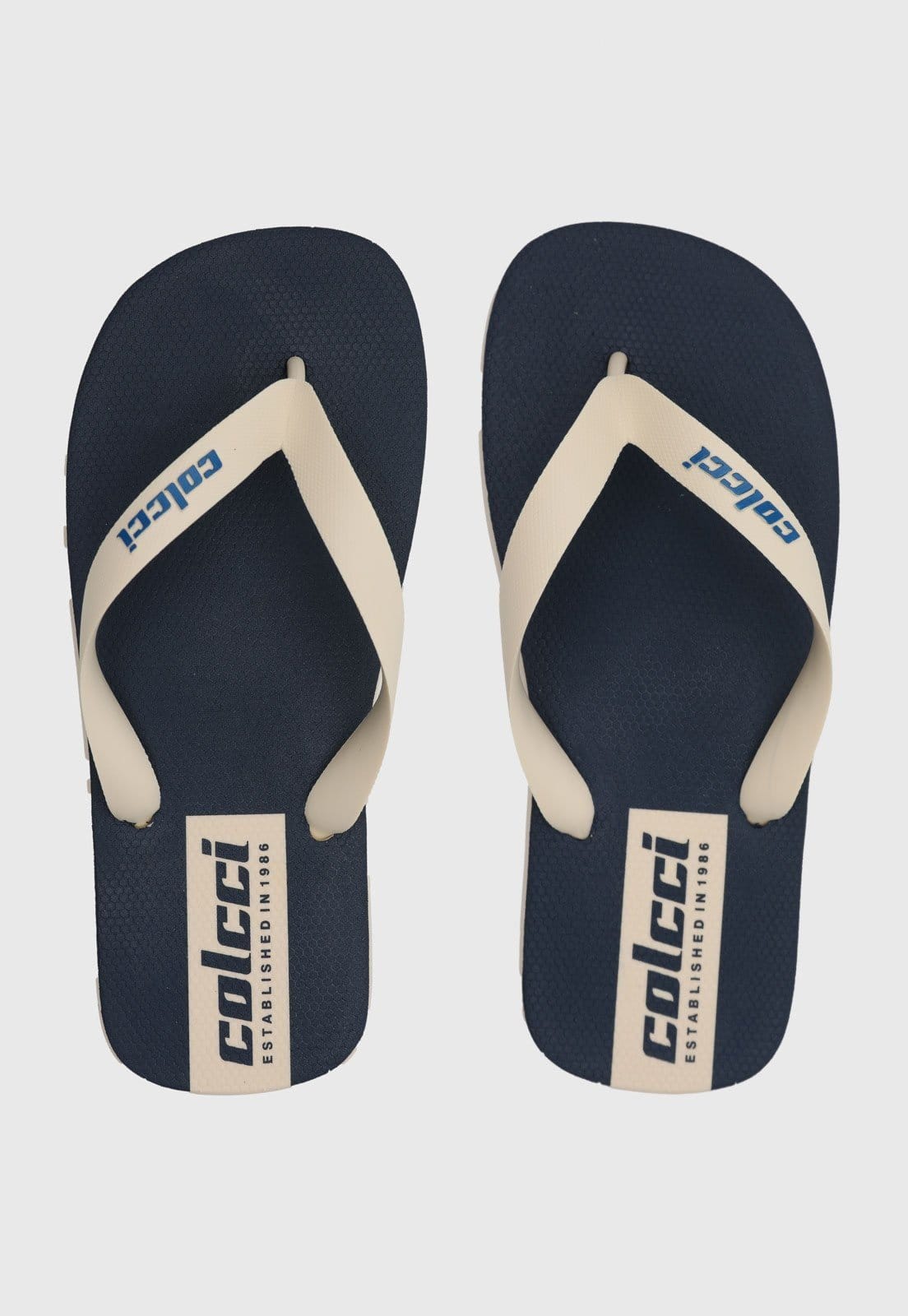 Chinelo Colcci Logomania Azul-Marinho