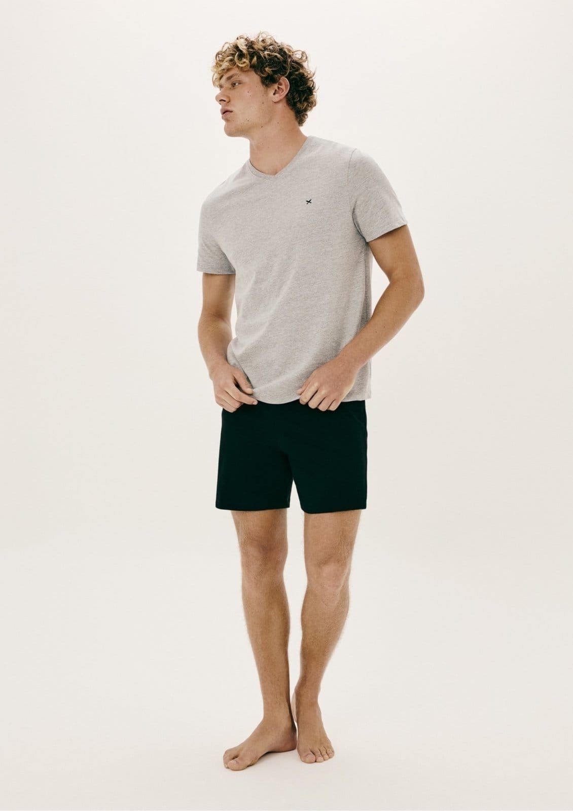 Pijama Masculino Curto Em Malha Hering