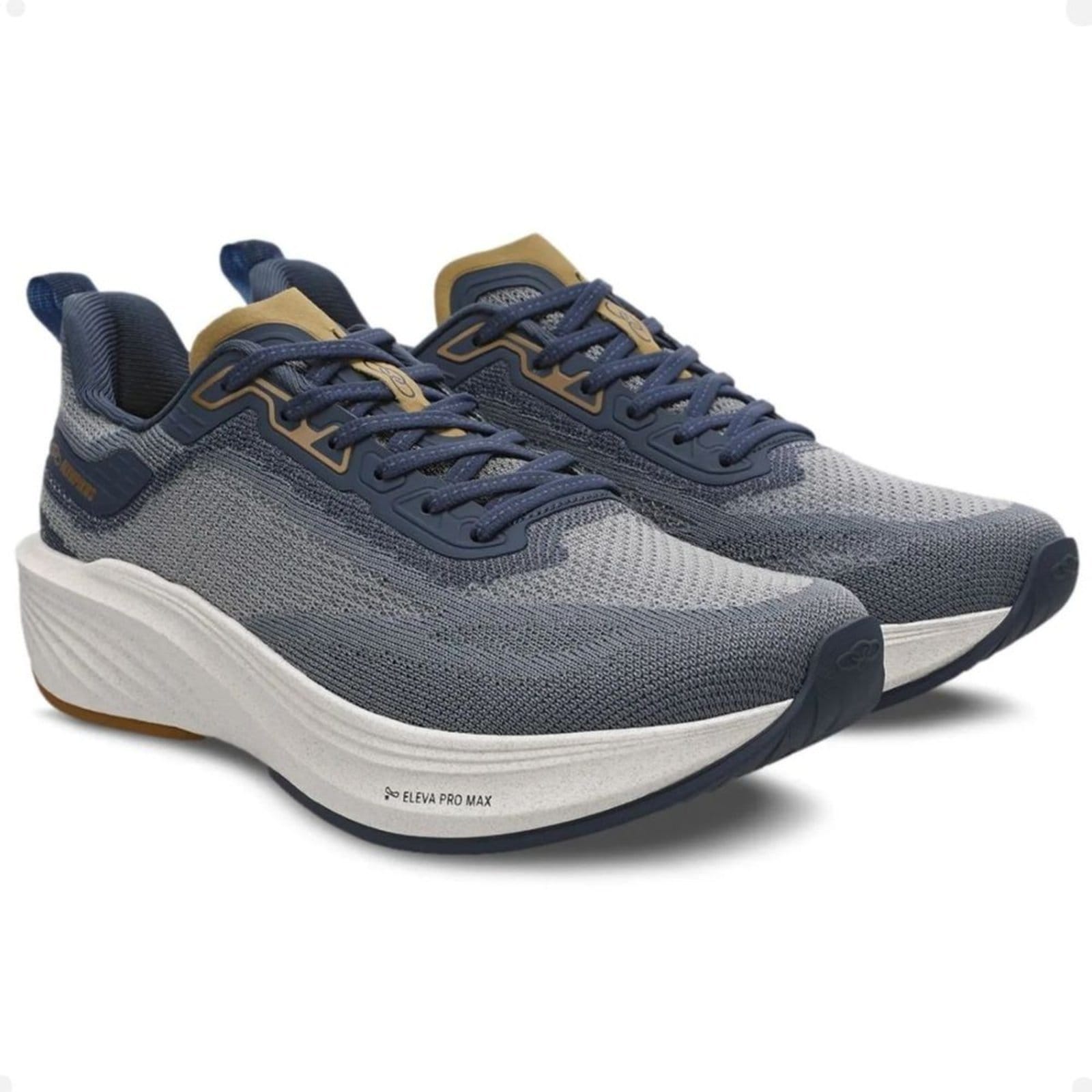 Vista 2 Tênis Running Masculino Olympikus Volta Cinza OLYMPIKUS azul