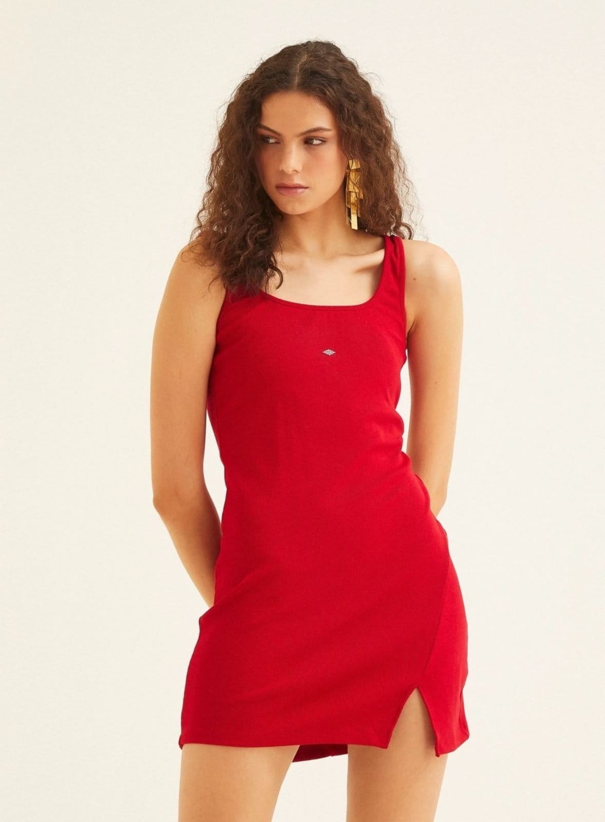 Vestido Canelado Triton Phily