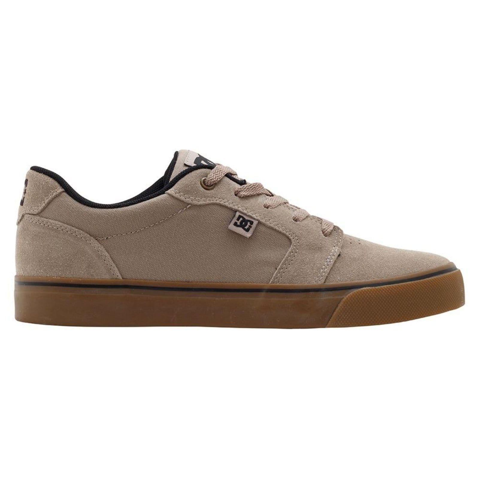 Vista 2 Tênis DC Shoes Anvil LA Masculino Caqui/Marrom DC Shoes marrom caqui
