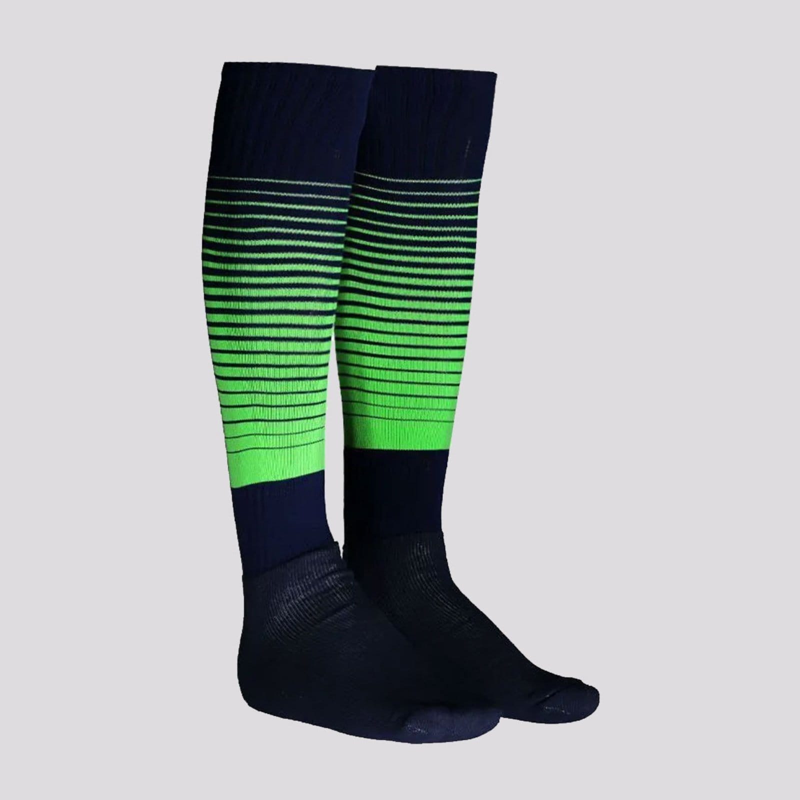 Meião Kanxa Profissional Degradê Marinho e Verde