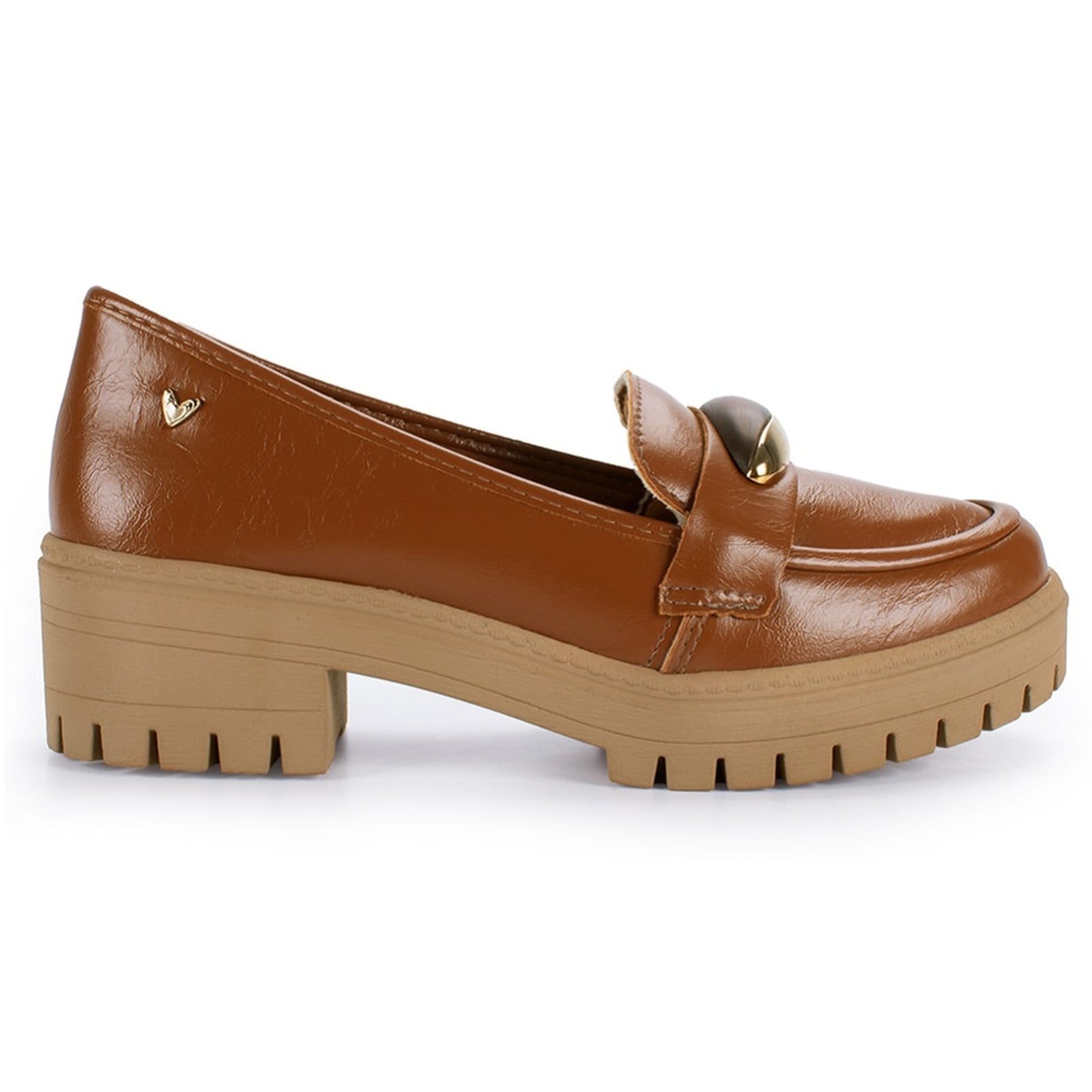 Vista 2 Sapato Loafer Mississipi MF172 Feminino MISSISSIPI marrom