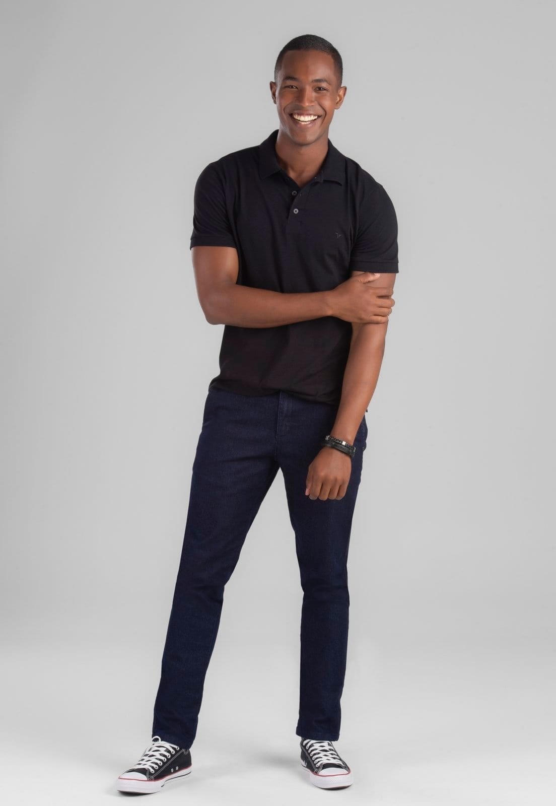 Calça Jeans Traymon Chino Slim Blue Black