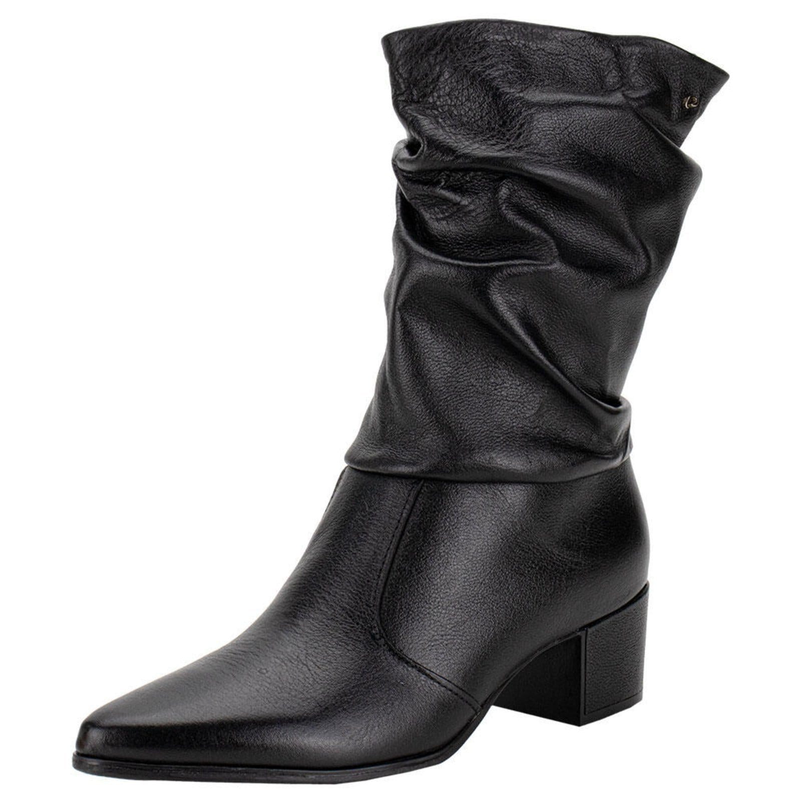 Bota Feminina Cano Médio Pegada 280901 6070901