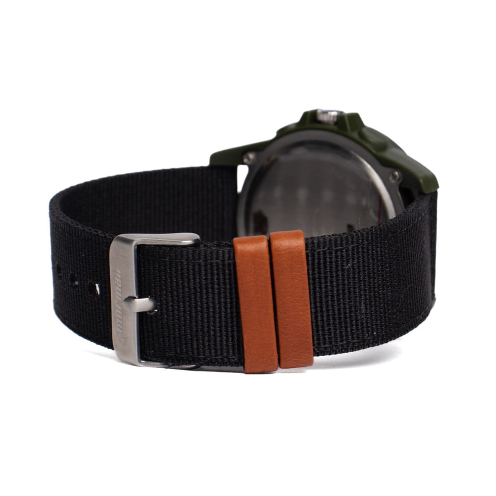 Vista 2 Relógio Masculino Mormaii Nylon MOPC21JAR/8V Laranja Technos preto