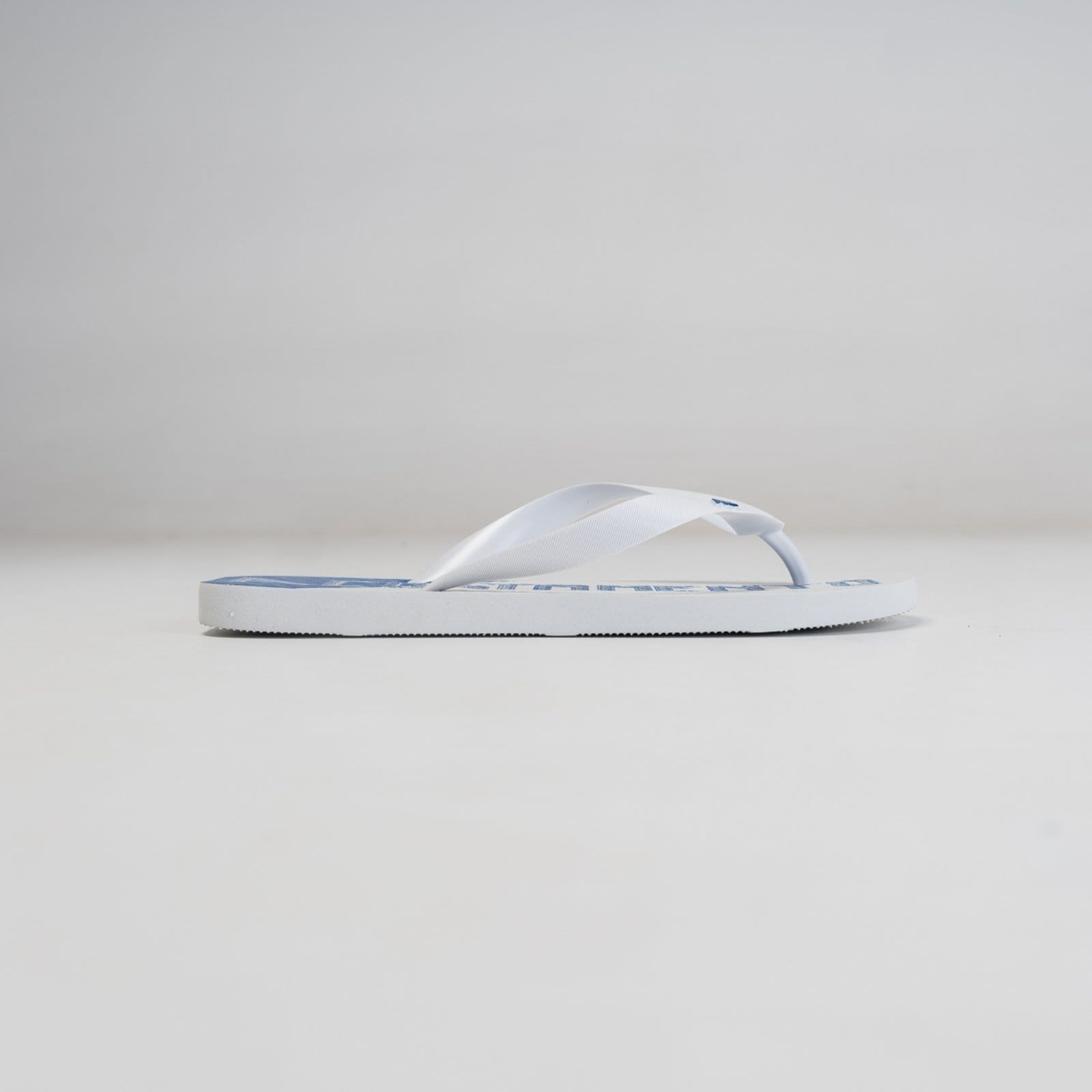 Vista 2 Chinelo Acostamento Urban Branco e Azul Acostamento branco azul