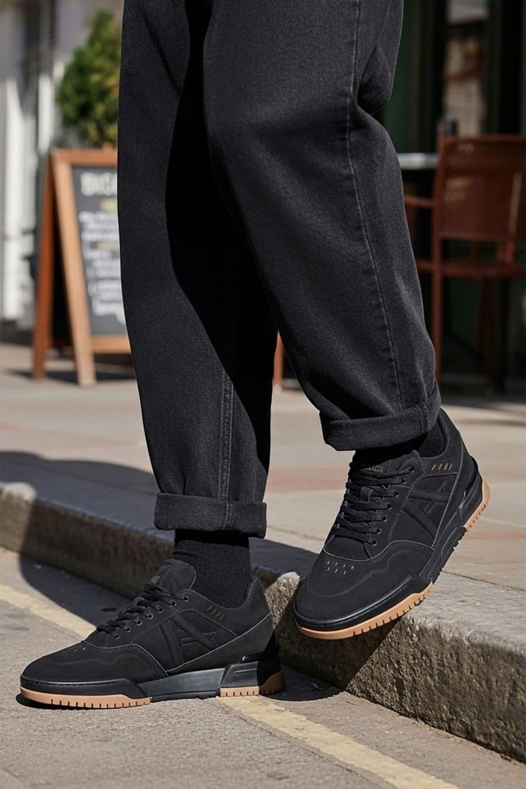 Vista 2 Tênis Hunter Masculino Acostamento ACOSTAMENTO ESSENTIALS preto