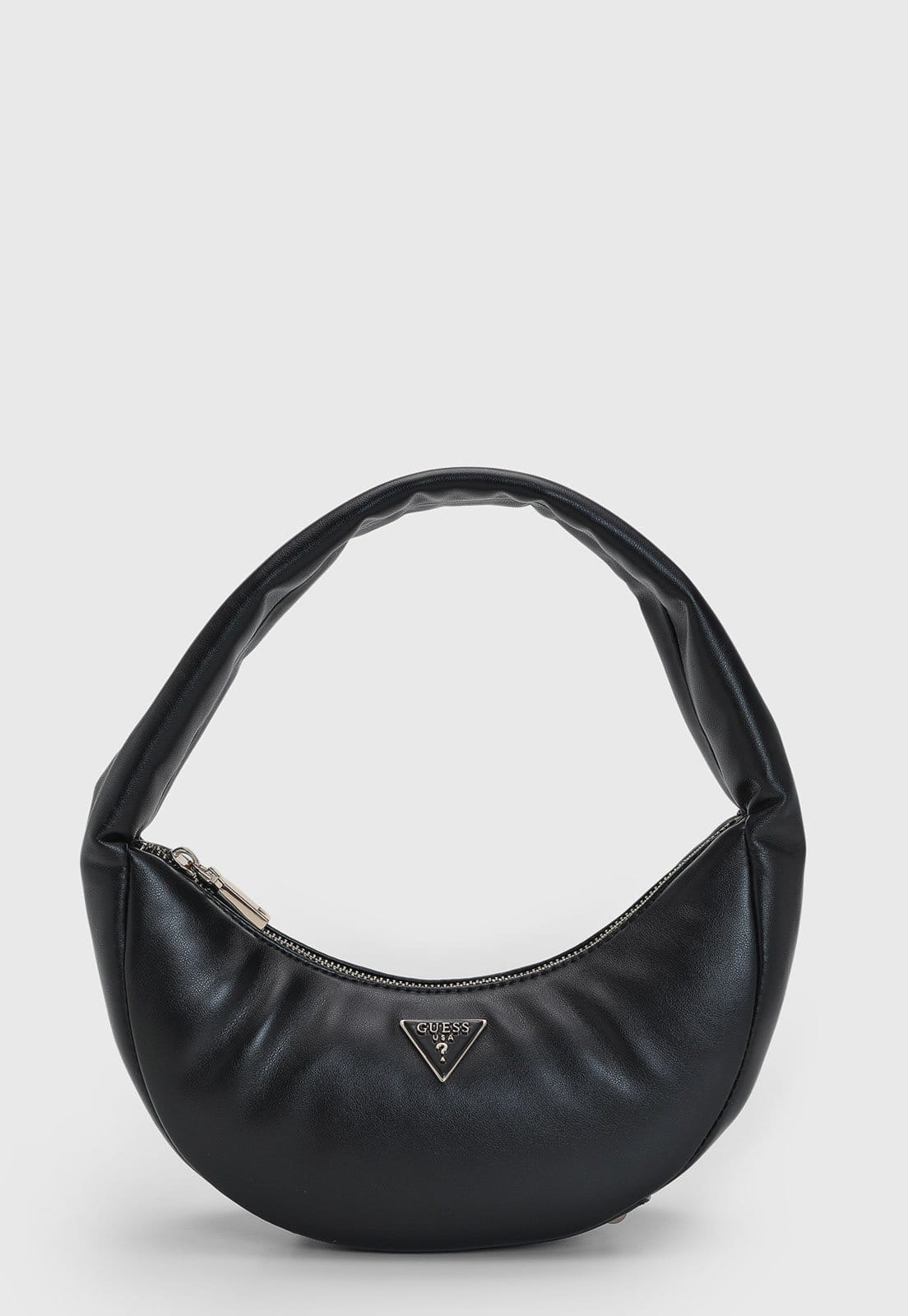 Bolsa Feminina Guess Média Formato Meia-Lua Preta