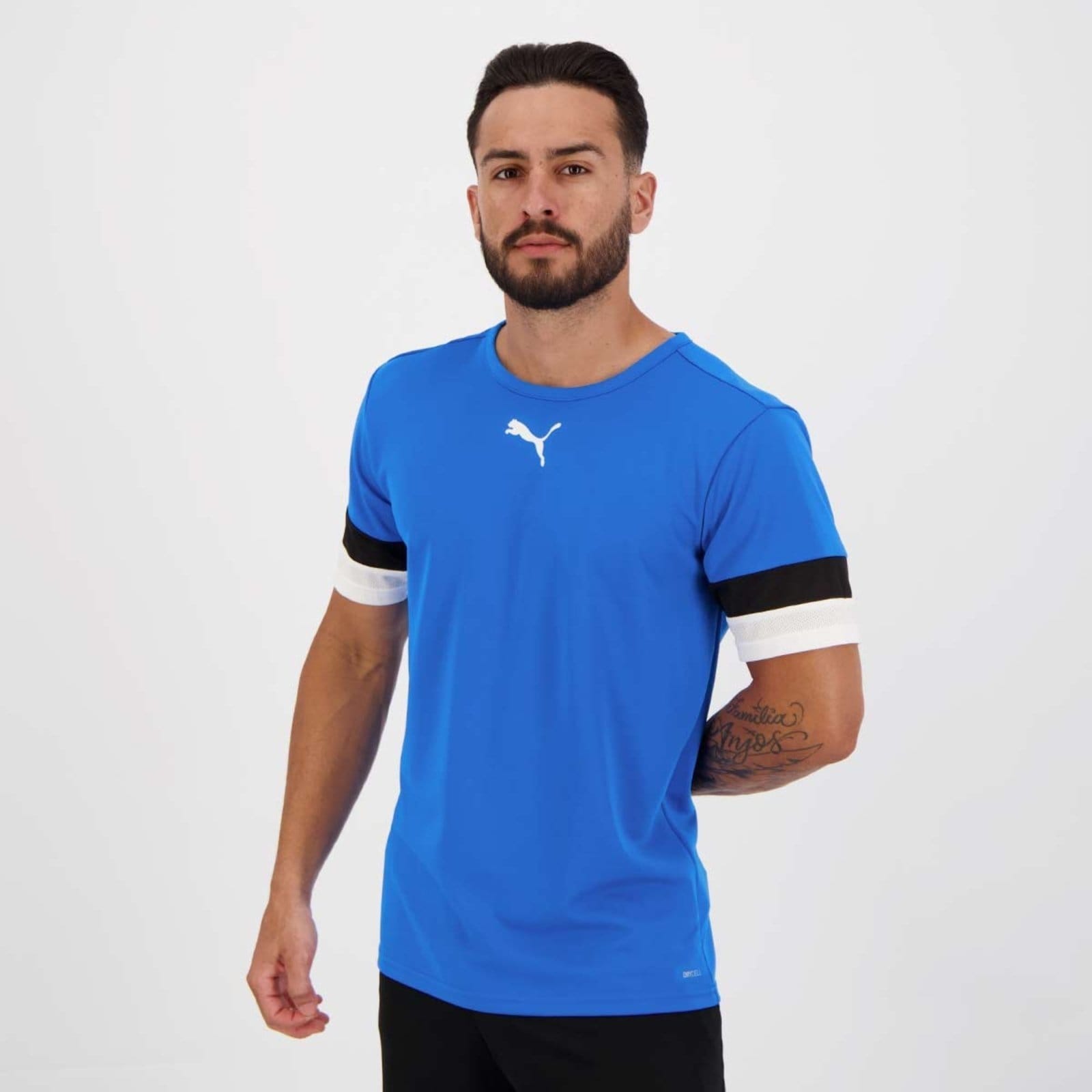 Vista 2 Camisa Puma Teamrise Puma azul