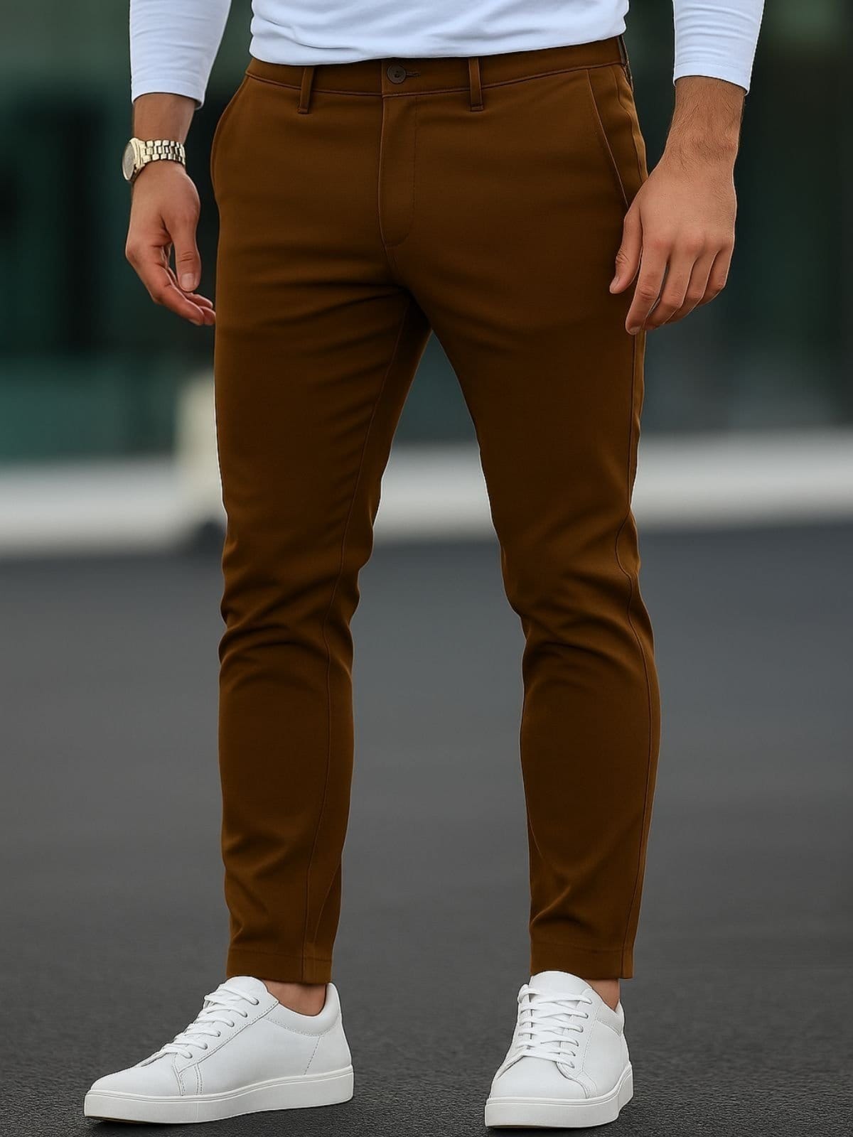 Calça Sarja Casual Masculina CKF Wear Com Bolsos