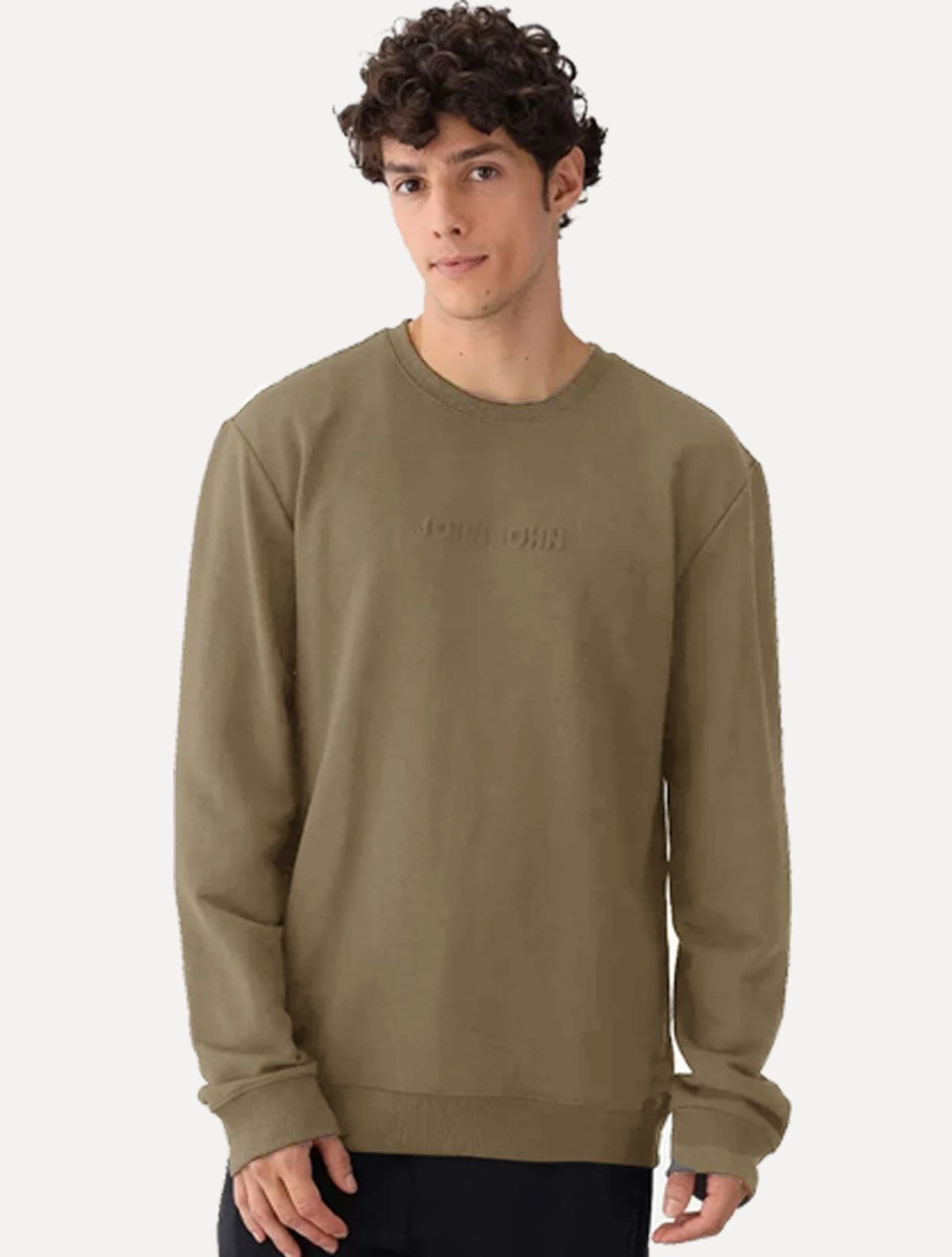 Moletom John John Masculino Embossed Logo Médio