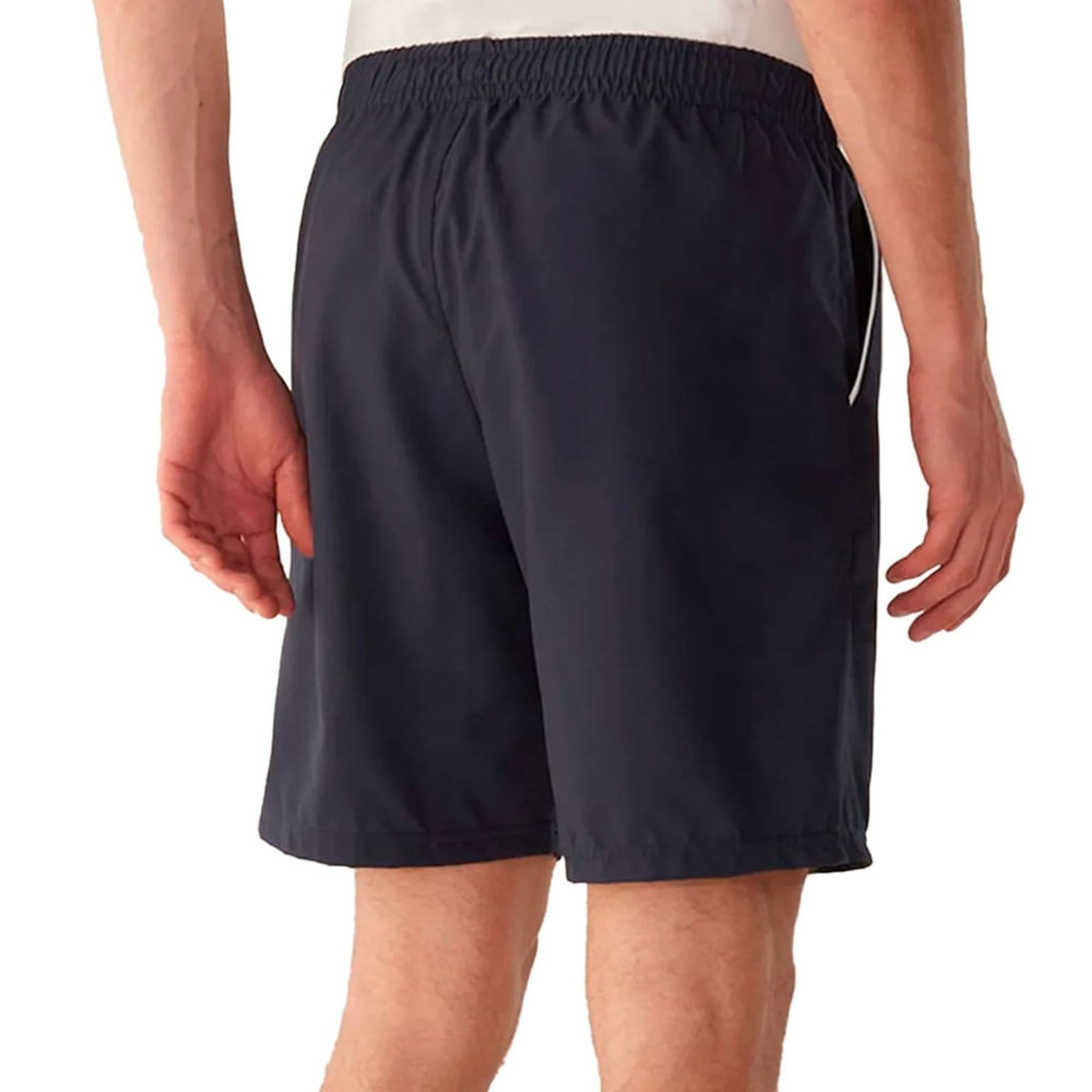 Vista 2 Bermuda Masculina Fila Train II Cós com Cordão Branco Fila preto