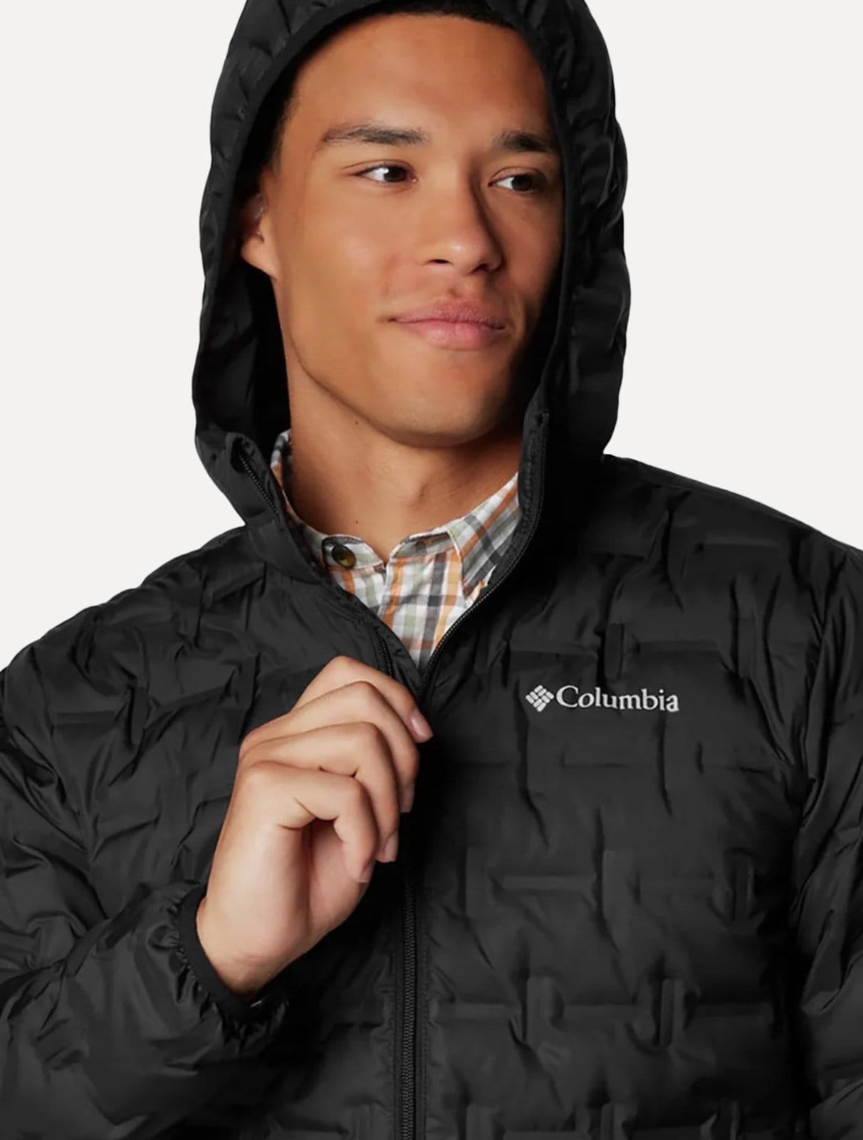 Vista 2 Jaqueta Columbia Masculina Delta Ridge II Preta Columbia preto