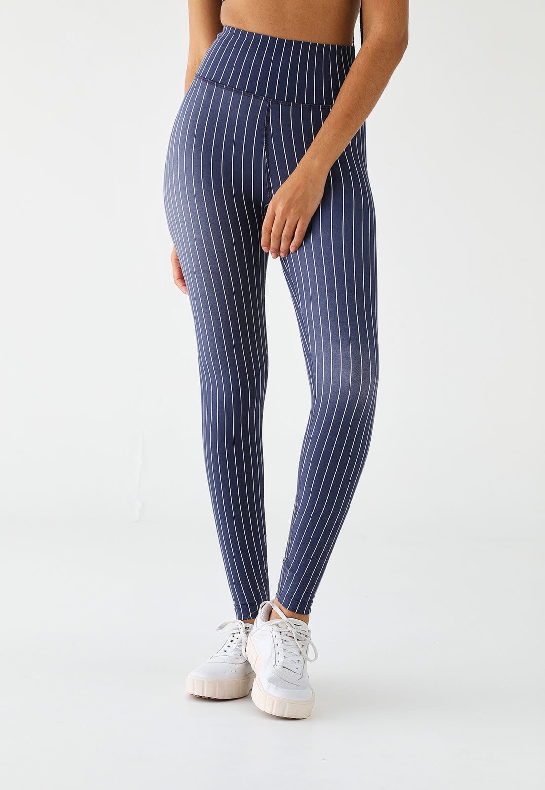Legging Fila Ajustada Future Sports Pinstrip