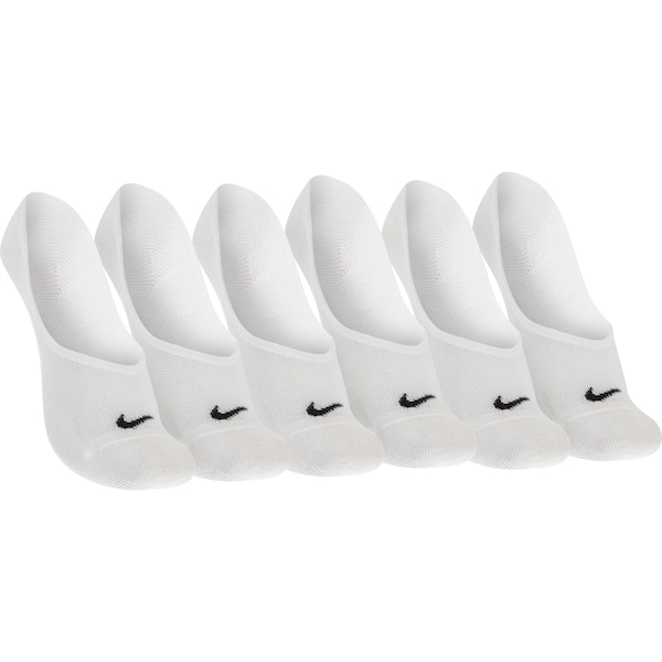 Imagem principal Kit de Meias Nike Lightweight Footie com 3 Pares - Feminino Nike BRANCO