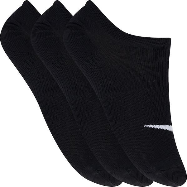 Imagem principal Kit de Meias Sapatilha Nike Lightweight Train com 3 Pares - Feminino Nike PRETO