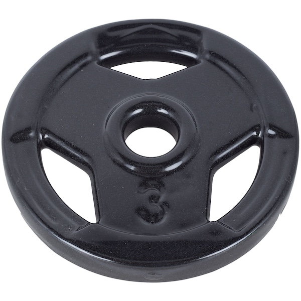 Imagem principal Anilha Ahead Emborrachada Sport - 3Kg AHEAD PRETO