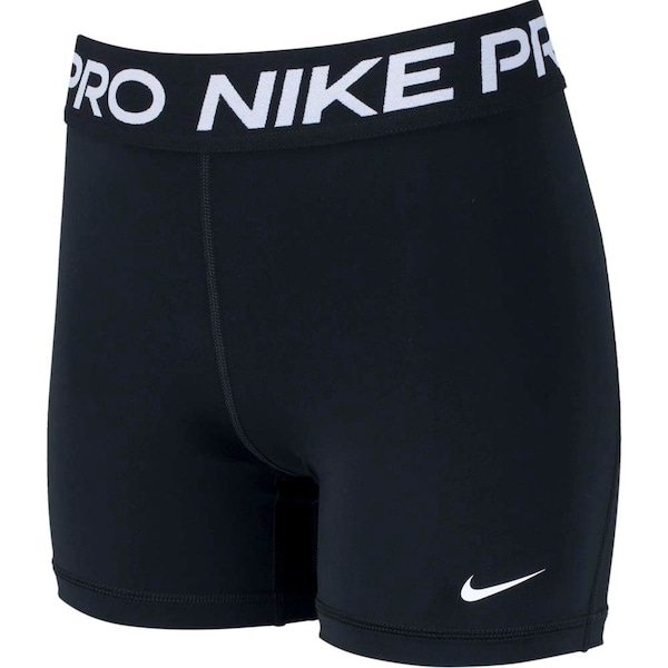 Imagem principal Bermuda Feminina Pro 365 5In Nike PRETO/BRANCO