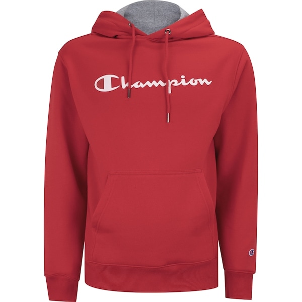 Imagem principal Blusa de Moletom Champion Masculina com Capuz Canguru Champion VERMELHO/BRANCO