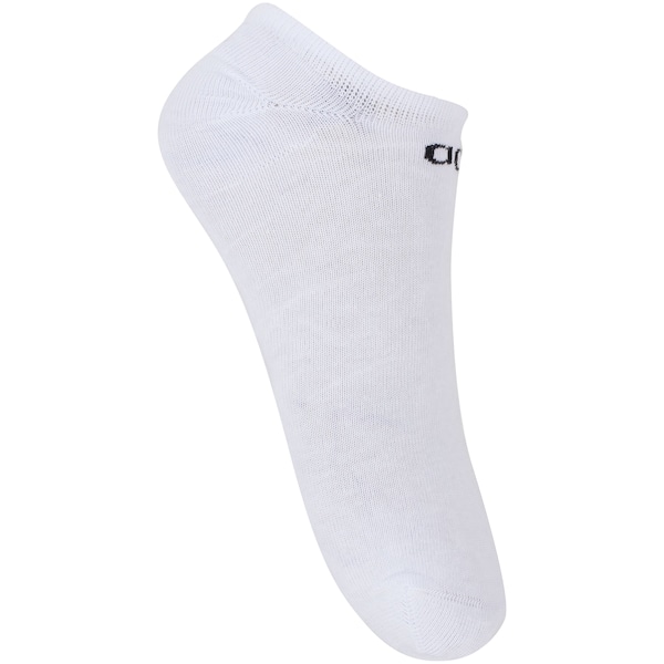 Imagem principal Meia Cano Baixo adidas 1 Par Logo Linear - 39 a 42 - Adulto Adidas BRANCO/PRETO