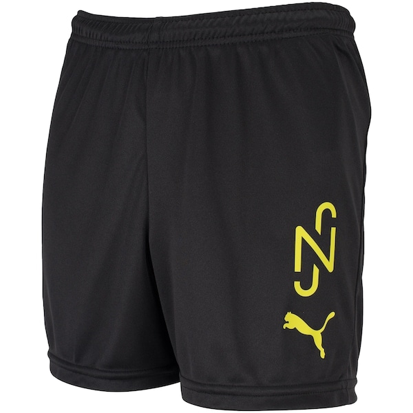 Imagem principal Calção do Neymar Júnior Puma Teamliga Jersey - Infantil Puma PRETO/AMARELO