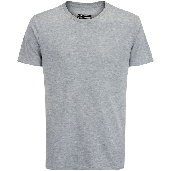 Imagem principal Camiseta Cava Tradicional Oxer Manga Curta Basic New Baixa Sustentação II - Masculina Oxer CINZA MESCLA
