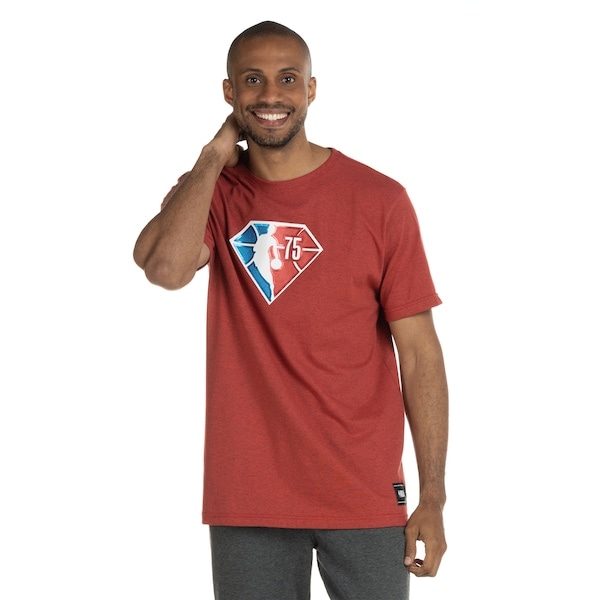Imagem principal Camiseta NBA Manga Curta Especial N124A - Masculina NBA VERMELHO MESCLA