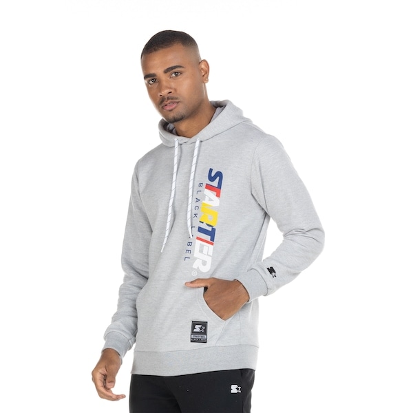 Imagem principal Blusa de Moletom Starter com Capuz Colors T596A - Masculina Starter MESCLA