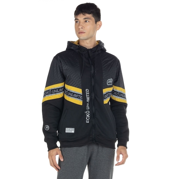 Imagem principal Blusa de Moletom Ecko Masculina com Capuz E810A Ecko PRETO MESCLA