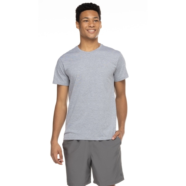 Imagem principal Camiseta Oxer Manga Curta Basica New Bs Ii - Masculina Oxer CINZA CLARO