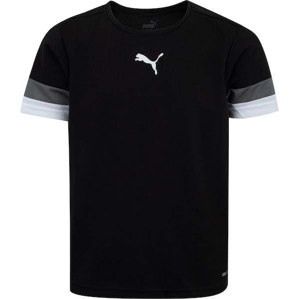 Imagem principal Camiseta Puma Team Rise - Juvenil Puma PRETO/BRANCO