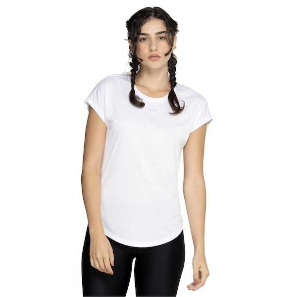 Imagem principal Camiseta Mizuno Manga Curta Spark New - Feminina Mizuno BRANCO