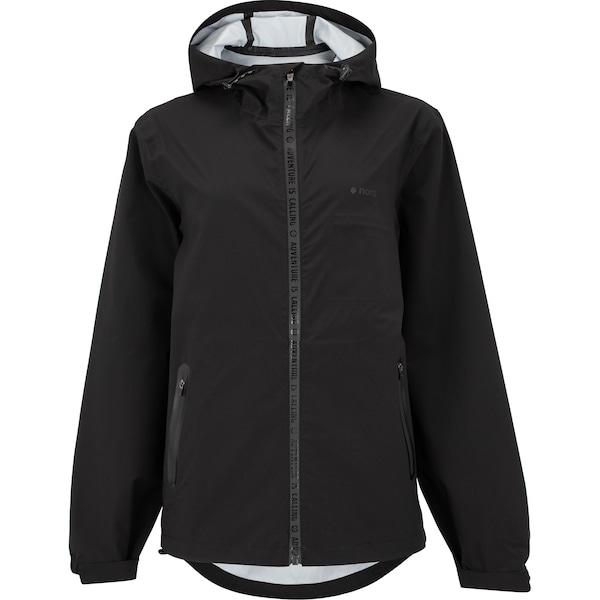 Imagem principal Jaqueta Feminina Nord com Capuz Impermeável Selada Nord Outdoor PRETO