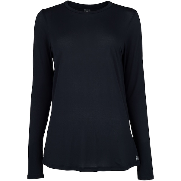 Imagem principal Camiseta Manga Longa Feminina Oxer Crepinho Jogging Oxer PRETO